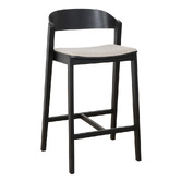 Harper &amp; Hindley 67cm Alecia Oak Wood Bar Stool