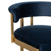 Harper &amp; Hindley 65cm Astrid Velvet Bar Stool