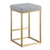 Harper &amp; Hindley 67cm Greta Boucle Bar Stool