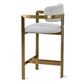 Harper &amp; Hindley 65cm Elvina Boucle Bar Stool