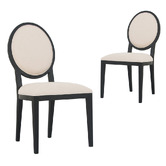 Harper &amp; Hindley Linnea Oak Wood Dining Chairs