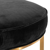 Harper &amp; Hindley Emerson Velvet Ottoman