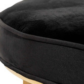 Harper &amp; Hindley Emerson Velvet Ottoman