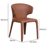 Harper &amp; Hindley Ophelia Faux Leather Dining Chairs