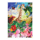 Campana Collective Phantasmagoria Giraffe Printed Wall Art