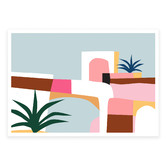 Campana Collective Rooftops Of Marrakesh Printed Wall Art