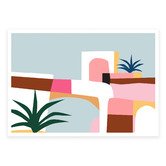 Campana Collective Rooftops Of Marrakesh Printed Wall Art