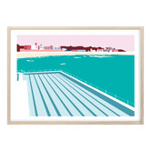 Campana Collective Bondi Beach Printed Wall Art
