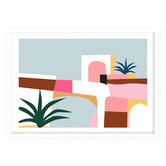 Campana Collective Rooftops Of Marrakesh Printed Wall Art