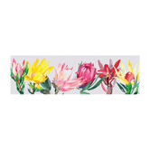 Campana Collective Colourful Blooms Panorama Printed Wall Art