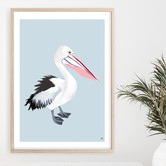 Campana Collective Pelican Printed Wall Art