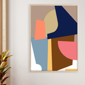 Campana Collective Style Remix I Framed Printed Wall Art