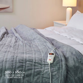 Tontine Extra Large Coral Fleece Heated Throw
