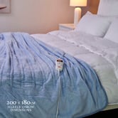 Tontine Extra Large Coral Fleece Heated Throw