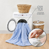 Tontine Extra Large Coral Fleece Heated Throw