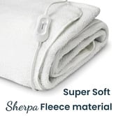 Tontine Sherpa Fleece Electric Blanket
