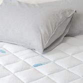 Tontine Coolmax Reversible Quilted Mattress Topper