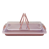 Wiltshire 3 Piece Rectangular Cake &amp; Cupcake Carrier Set