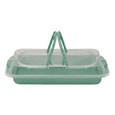 Wiltshire 3 Piece Rectangular Cake &amp; Cupcake Carrier Set