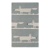 Scion Scion Mr Fox Silver Hand-Tufted Rug