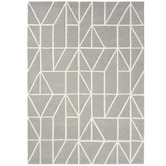 Scion Grey Viso Hand-Tufted Wool Rug