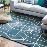 Scion Denim Viso Hand-Tufted Wool Rug