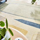 Scion Papaya Composition Hand-Tufted Pure New Wool Rug