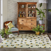 Scion Leopard Dots Hand-Tufted Pure New Wool Rug