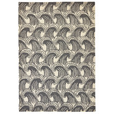 Scion Liquorice Ride the Wave Hand-Tufted Pure New Wool Rug