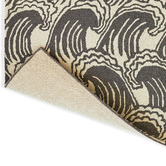 Scion Liquorice Ride the Wave Hand-Tufted Pure New Wool Rug