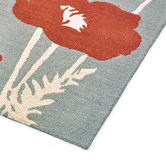 Scion Red Poppy Pop Hand-Tufted Pure New Wool Rug