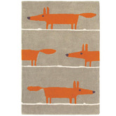Scion Cinnamon Scion Mr Fox Hand-Tufted Rug