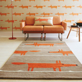 Scion Cinnamon Scion Mr Fox Hand-Tufted Rug