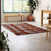 Scion Brick Arlo Hand-Tufted Wool Rug