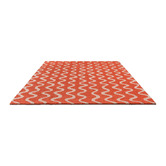 Scion Coral Ribbon Hand-Tufted Wool Rug