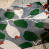 Scion Blue Rosehip Indoor/Outdoor Rug