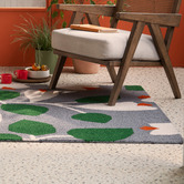 Scion Blue Rosehip Indoor/Outdoor Rug