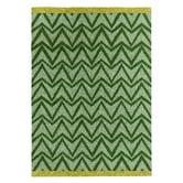 Scion Green Dhurrie Indoor/Outdoor Rug