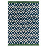 Scion Blue Dhurrie Indoor/Outdoor Rug