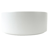 Barkley and Bella White Zen Ceramic Dog Bowl