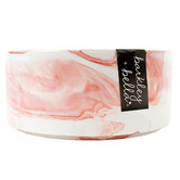 Barkley and Bella Zen Faux Marble Dog Bowl