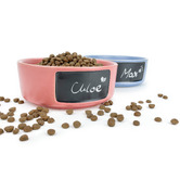 Barkley and Bella Ringo Ceramic Dog Bowl