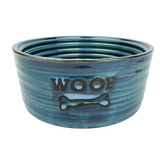 Barkley and Bella Bowie Ceramic Dog Bowl