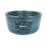 Barkley and Bella Bowie Ceramic Dog Bowl