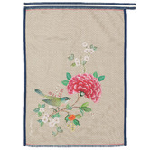Pip Studio Khaki Blushing Birds Cotton Teatowel