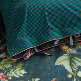 Pip Studio Dark Blue Fall In Leaf Cotton Quilt Cover Set