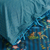 Pip Studio Dark Blue Singerie Cotton Quilt Cover Set