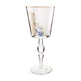 Pip Studio 360ml Royal Golden Flower Wine Glass