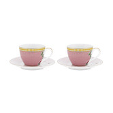 Pip Studio La Majorelle Espresso Cups &amp; Saucers