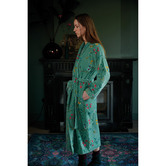 Pip Studio Green Les Fleurs Cotton Bathrobe